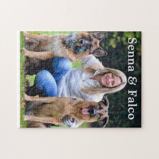 Cute Pets Puzzle Personalized Legpuzzel (Horizontaal)