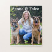 Cute Pets Puzzle Personalized Legpuzzel (Verticaal)