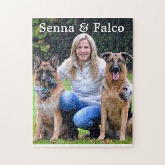 Cute Pets Puzzle Personalized Legpuzzel (Verticaal)