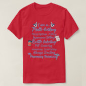 Cute Pharmacists Gift Design Pharmacy Tech Medical T-shirt (Design voorkant)