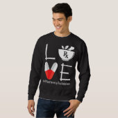 Cute Pharmacy Tech Love Pharmaceuticals Trui (Voorkant volledig)