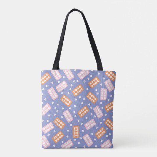 Cute Pharmacy Tech Tote Bag (Achterkant)