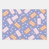Cute Pharmacy Tech Wrapping Paper (Voorkant 3)