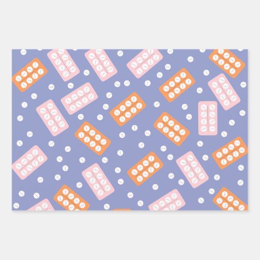 Cute Pharmacy Tech Wrapping Paper (Voorkant 2)
