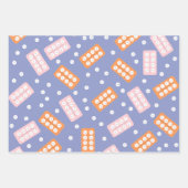 Cute Pharmacy Tech Wrapping Paper (Voorkant)
