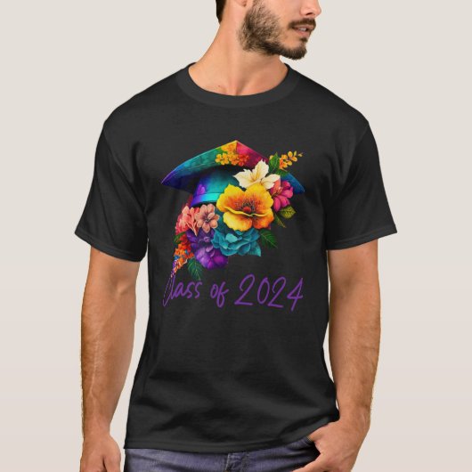Cute PhD Graduation 2024 Doctorate Degree Psycholo T-shirt (Voorkant)