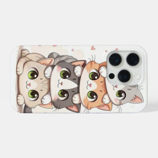 Cute phone cases iPhone hoesje (Achterkant horizontaal)