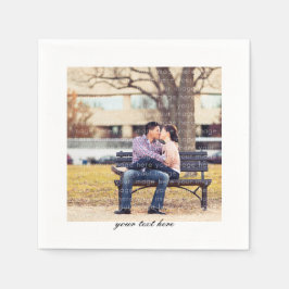 Cute Photo Party Napkin Servet