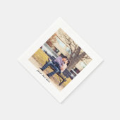Cute Photo Party Napkin Servet (Hoek)