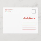 Cute Photo Prettige feestdagen Snowflake Kerstmis Briefkaart (Achterkant)