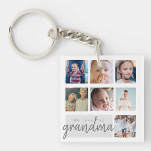 Cute photocollage oma gift moederdag sleutelhanger