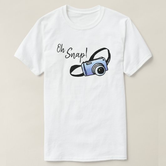 Cute Photographer T-Shirt (Design voorkant)