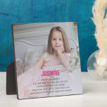Cute photoquote dochter fotoplaat<br><div class="desc">Deze verbluffende houten plaquette is de perfecte manier om elke kamer een hartstikke aanraking te geven. Of je nu op zoek bent naar een geschenk voor je dochter of naar een manier om je thuis een gezellig gevoel te geven, deze mooie plaquette is gewoon het kaartje. Het is voorzien van...</div>