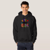 Cute Physical Education Back To School Phys Ed Tea Hoodie (Voorkant volledig)