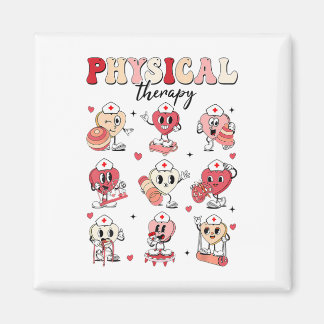Cute Physical Therapy Valentine's Day Pt Pta Pedia Magneet