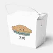 Cute Pi Dag 3.14 Bedankdoosjes (Achterkant)