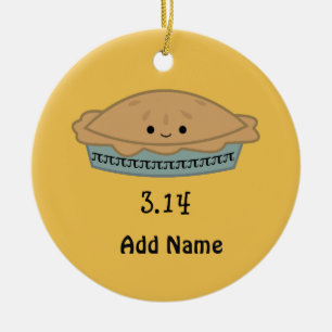 Cute Pi Dag 3.14 Keramisch Ornament
