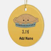 Cute Pi Dag 3.14 Keramisch Ornament (Links)