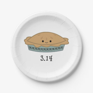Cute Pi Dag 3.14 Papieren Bordje