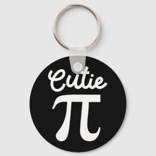 Cute Pi-symbool Slimme Wiskunde Geek-enthousiastel Sleutelhanger