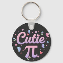 Cute Pi Symbool Wiskunde Spel Roze Vlinders Harten
