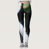 Cute Piano Artwork Leggings (Voorkant)