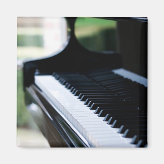 Cute Piano Artwork Magneet (Voorkant)