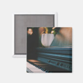 Cute Piano Artwork Magneet (Voorkant / Achterkant)