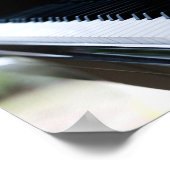 Cute Piano Artwork Poster (Hoek)