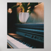Cute Piano Artwork Poster (Voorkant)