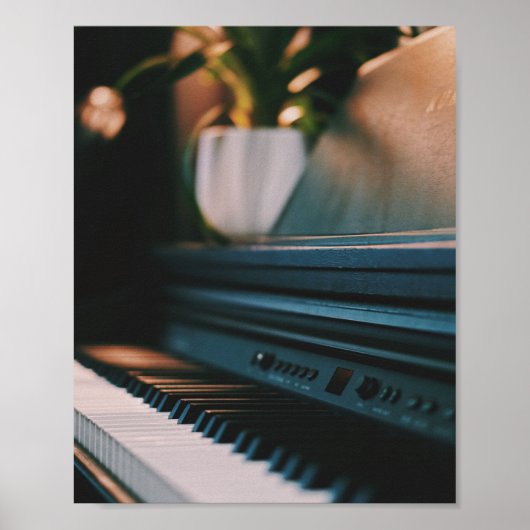 Cute Piano Artwork Poster (Voorkant)
