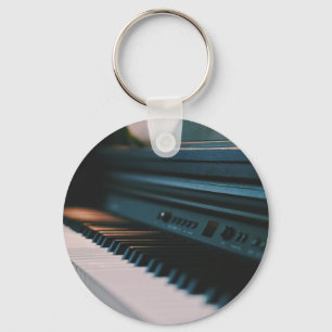 Cute Piano Artwork Sleutelhanger