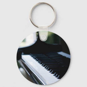 Cute Piano Artwork Sleutelhanger