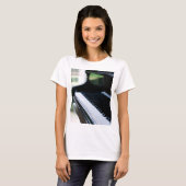 Cute Piano Artwork T-shirt (Voorkant volledig)