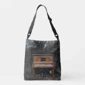 Cute Piano Crossbody Tas (Achterkant)