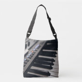 Cute Piano Design Crossbody Tas (Voorkant)
