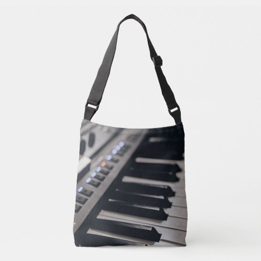 Cute Piano Design Crossbody Tas (Voorkant)