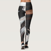 Cute Piano Design Leggings (Achterkant)