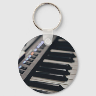 Cute Piano Design Sleutelhanger