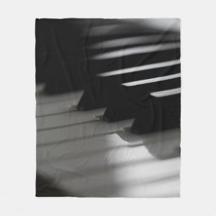 Cute Piano Fleece Deken