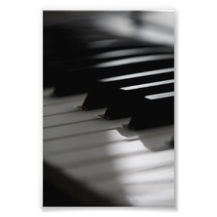 Cute Piano Foto Afdruk