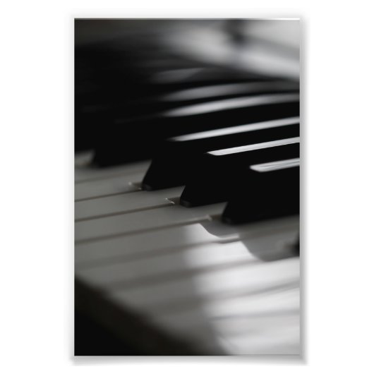 Cute Piano Foto Afdruk (Voorkant)