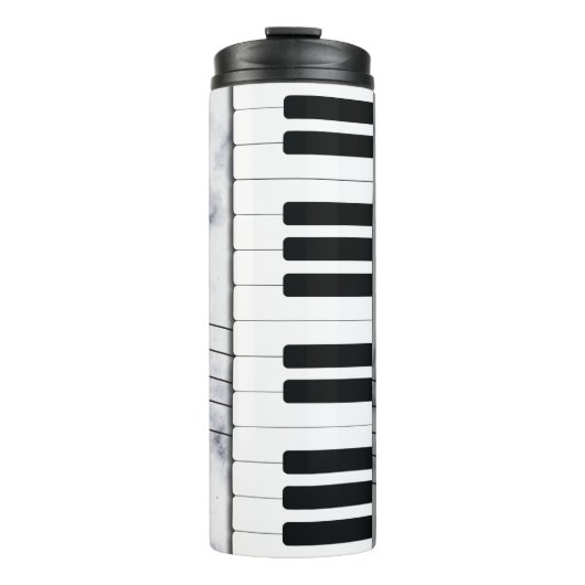 Cute Piano Keys Thermosbeker (Voorkant)
