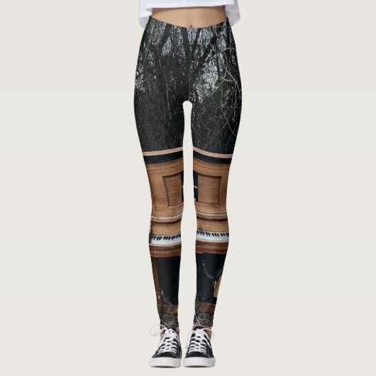 Cute Piano Leggings (Voorkant)