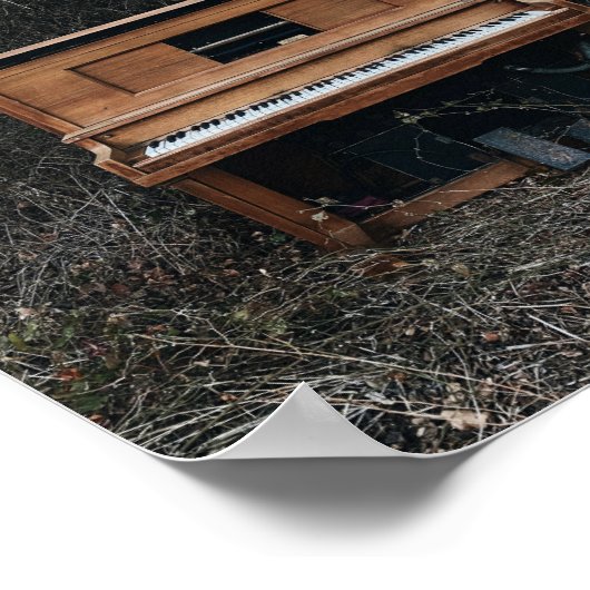 Cute Piano Poster (Hoek)