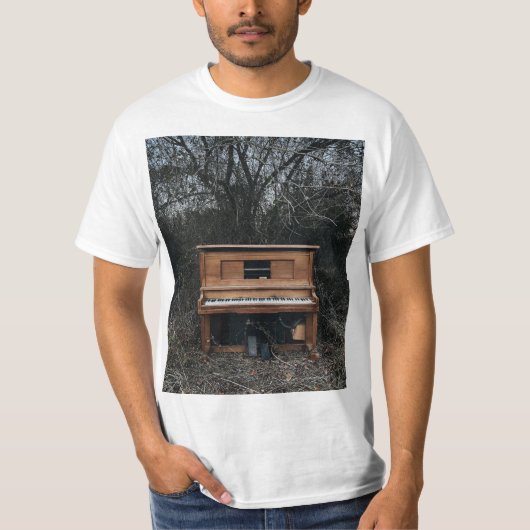 Cute Piano T-shirt (Voorkant)