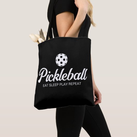 Cute pickleball canvas tas gift voor speler en ven (Dichtbij)