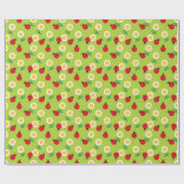 Cute pickleball 🌼 daisies wrapping paper cadeaupapier (Vlak)