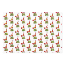 Cute Pickleball-kerstgnomen