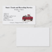 Cute Pickup Cyclus Visitekaartje (Voorkant / Achterkant)